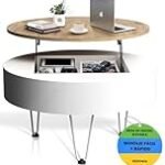 Análisis y comparativa de las mejores mesas de centro redondas elevables: ¡Encuentra la ideal para tu hogar!