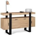 Análisis y comparativa: Los mejores muebles de salón en madera y negro para tu hogar