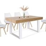 Análisis y comparativa: Las mejores mesas de comedor en madera blanca para tu hogar