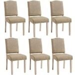 Análisis y comparativa: Pack 6 sillas de comedor de madera para un hogar acogedor